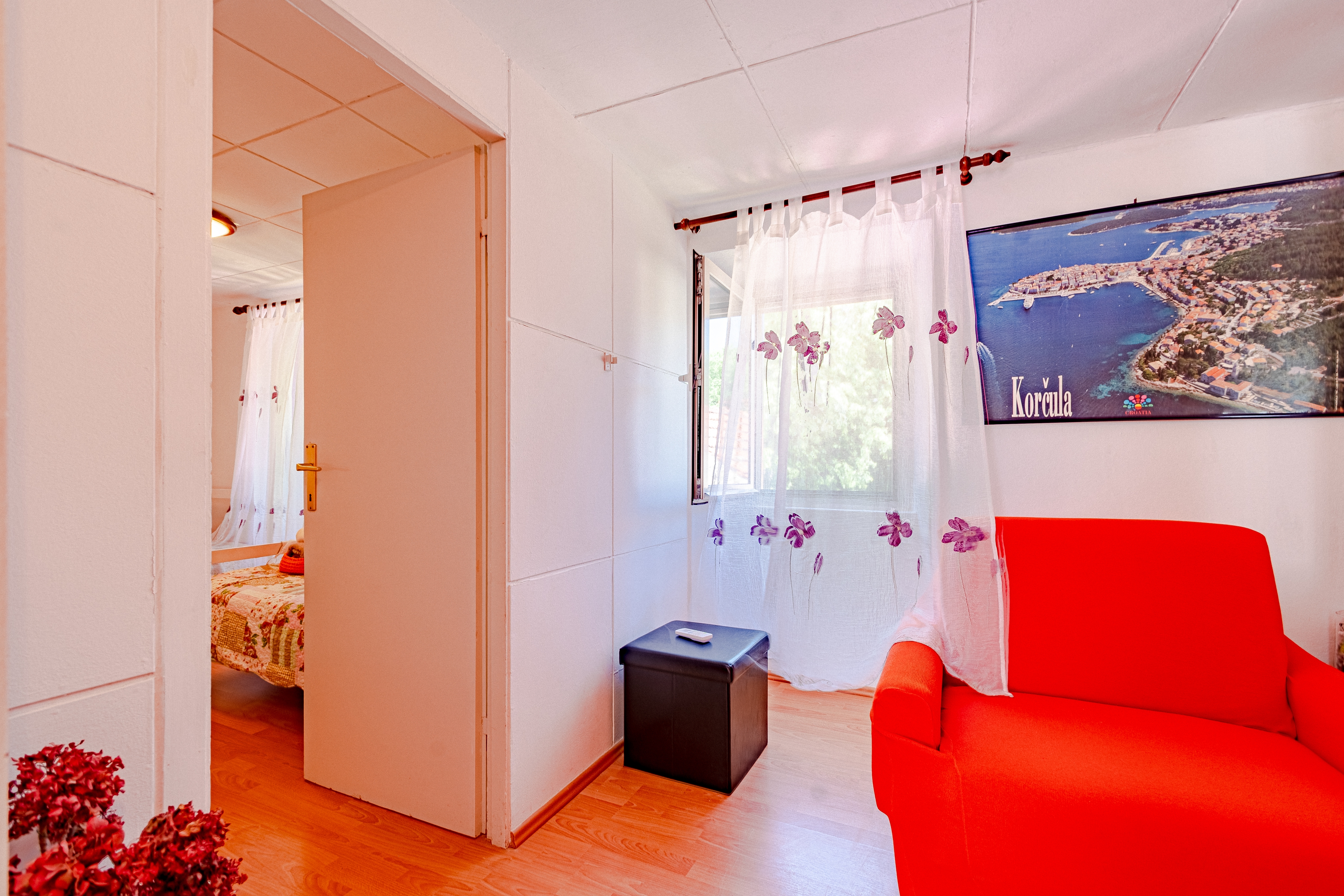 Two bedroom apartment with terrace Žrnovo, Korčula  A-a