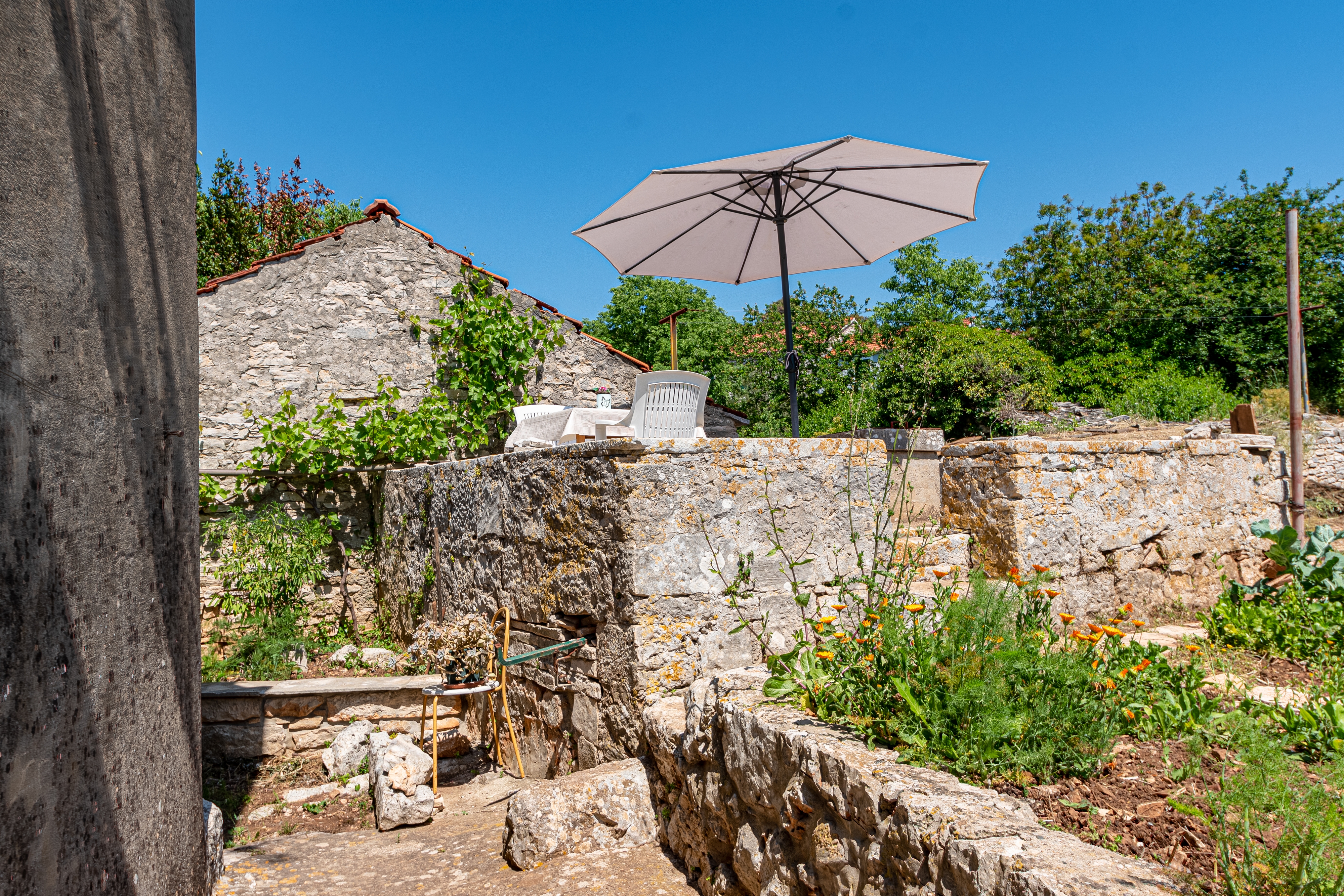 Studio flat with terrace Žrnovo, Korčula  AS-a