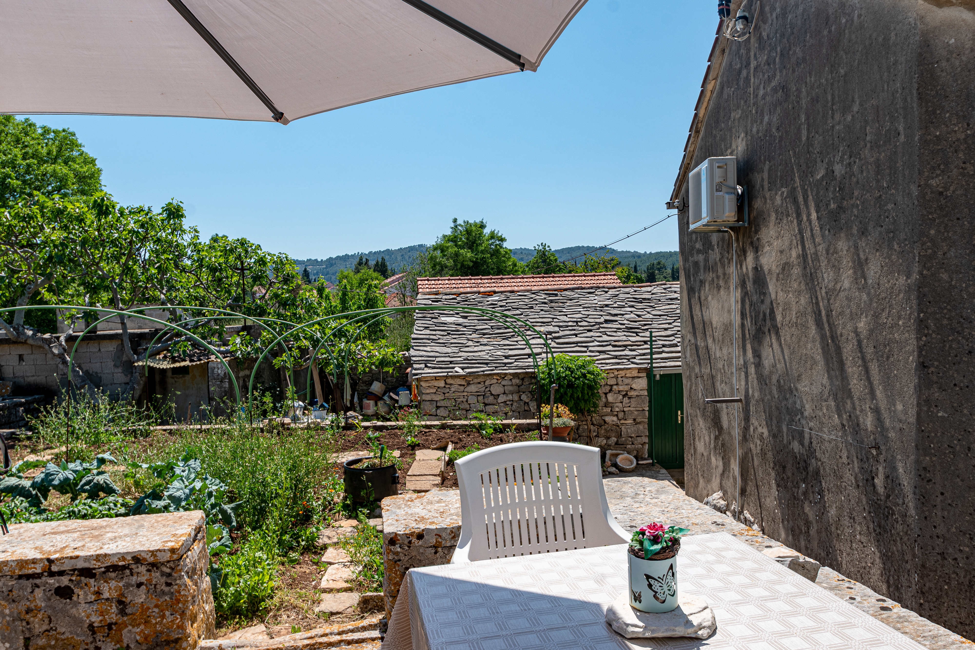 Studio flat with terrace Žrnovo, Korčula  AS-a