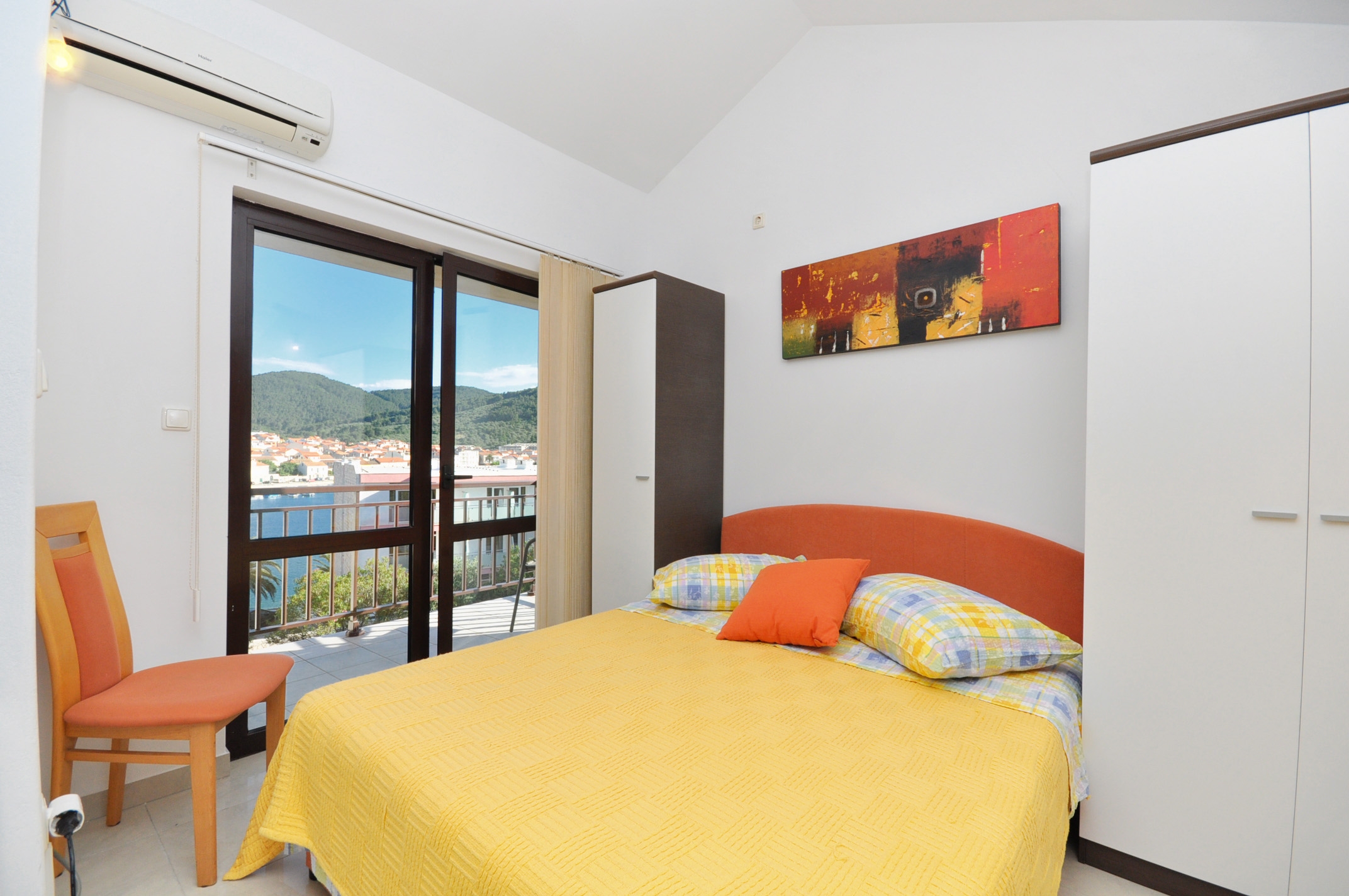 Studio flat with balcony and sea view Vela Luka, Korčula (AS-9243-a) Studio flat with balcony and sea view Vela Luka, Korčula (AS-9243-a)