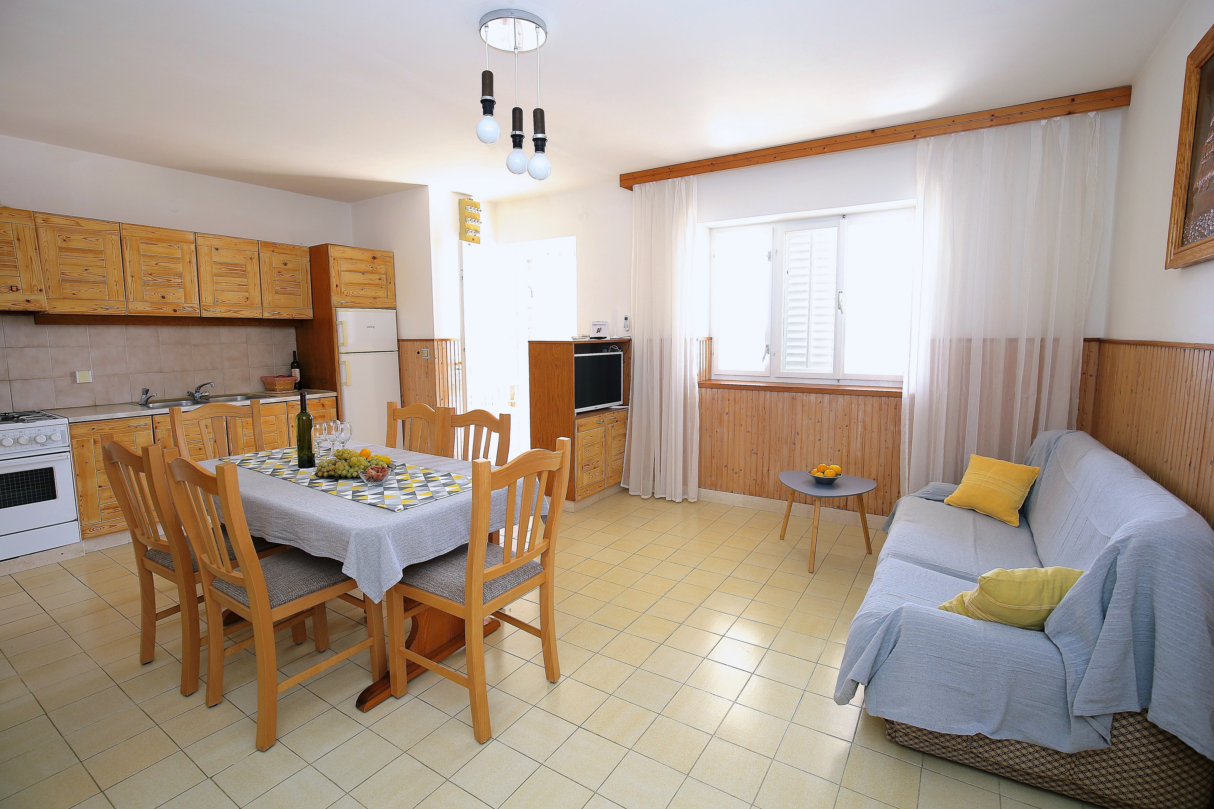 Two bedroom apartment near beach Prižba, Korčula (A-9255-b)