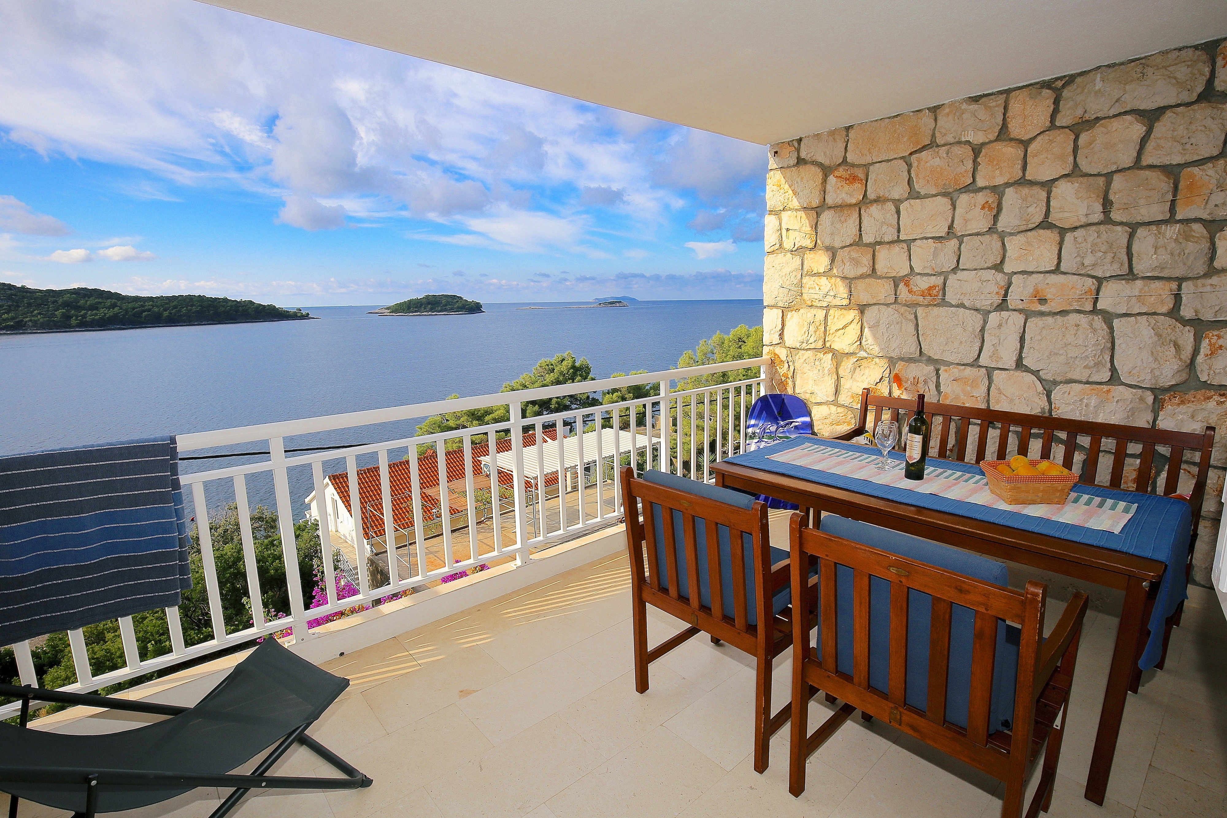 Two bedroom apartment near beach Prižba, Korčula (A-9255-b)