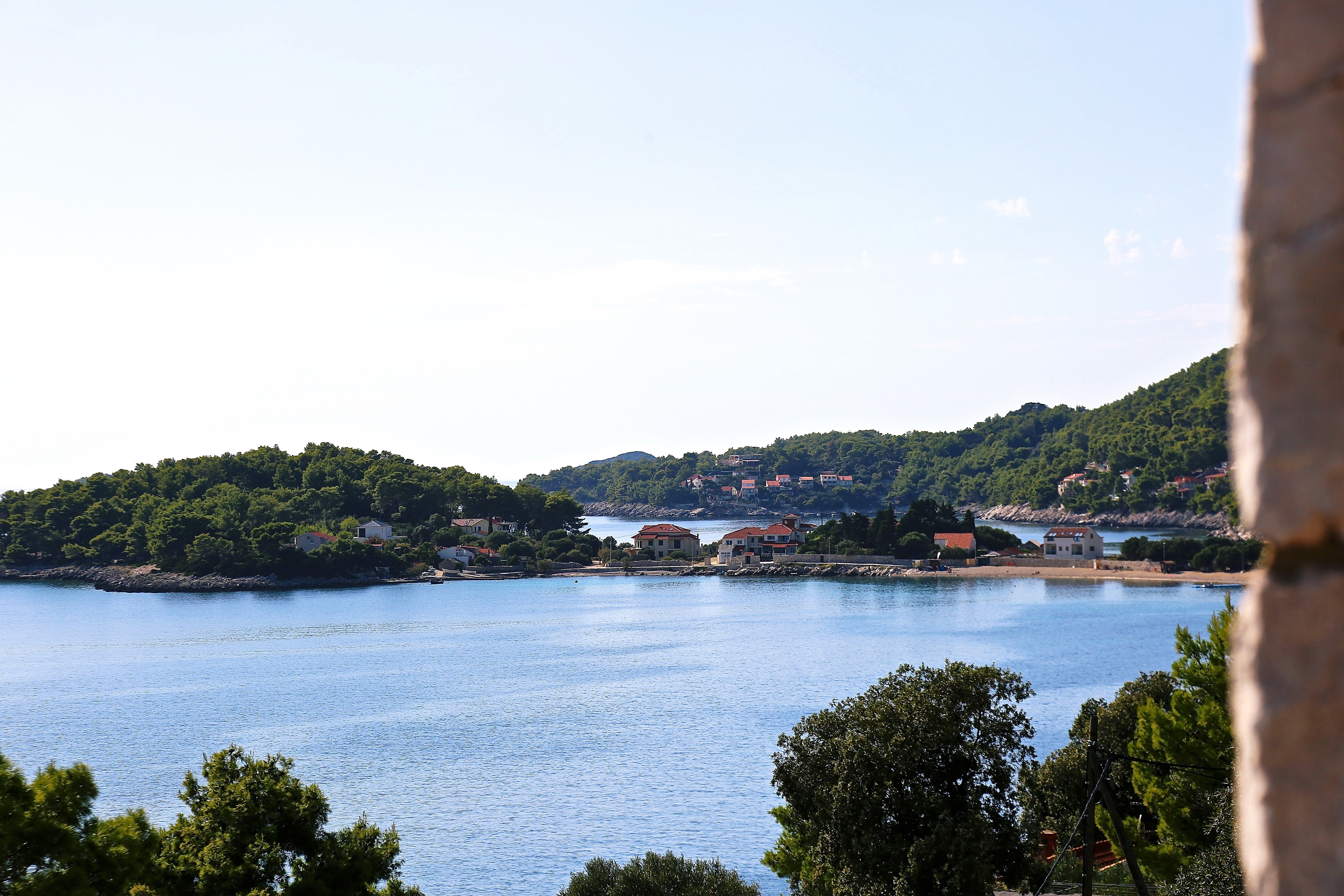 Two bedroom apartment near beach Prižba, Korčula  A-b