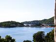 Prižba, Terrace - view in the apartment, (pet friendly) and WiFi.