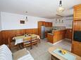 Dining room Prižba, Dining room in the apartment, (pet friendly) and WiFi.