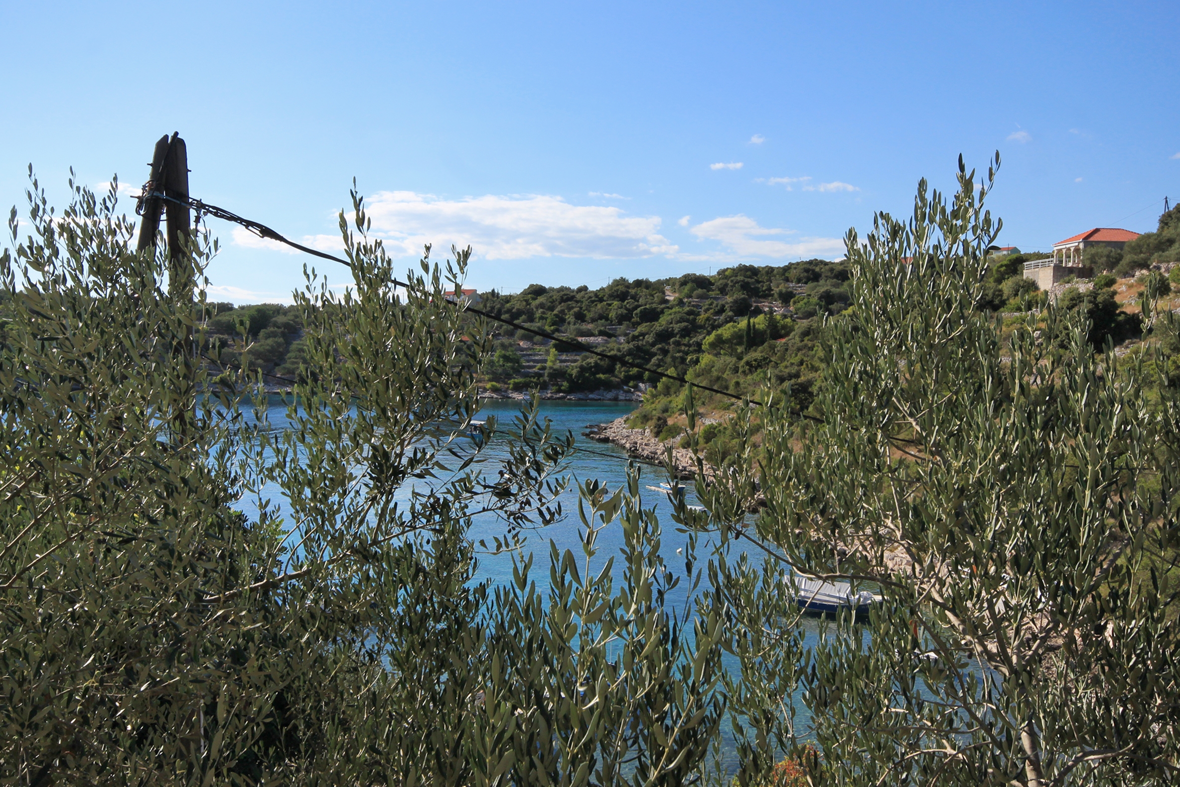 Two bedroom apartment near beach Cove Stratinčica, Korčula  A-a