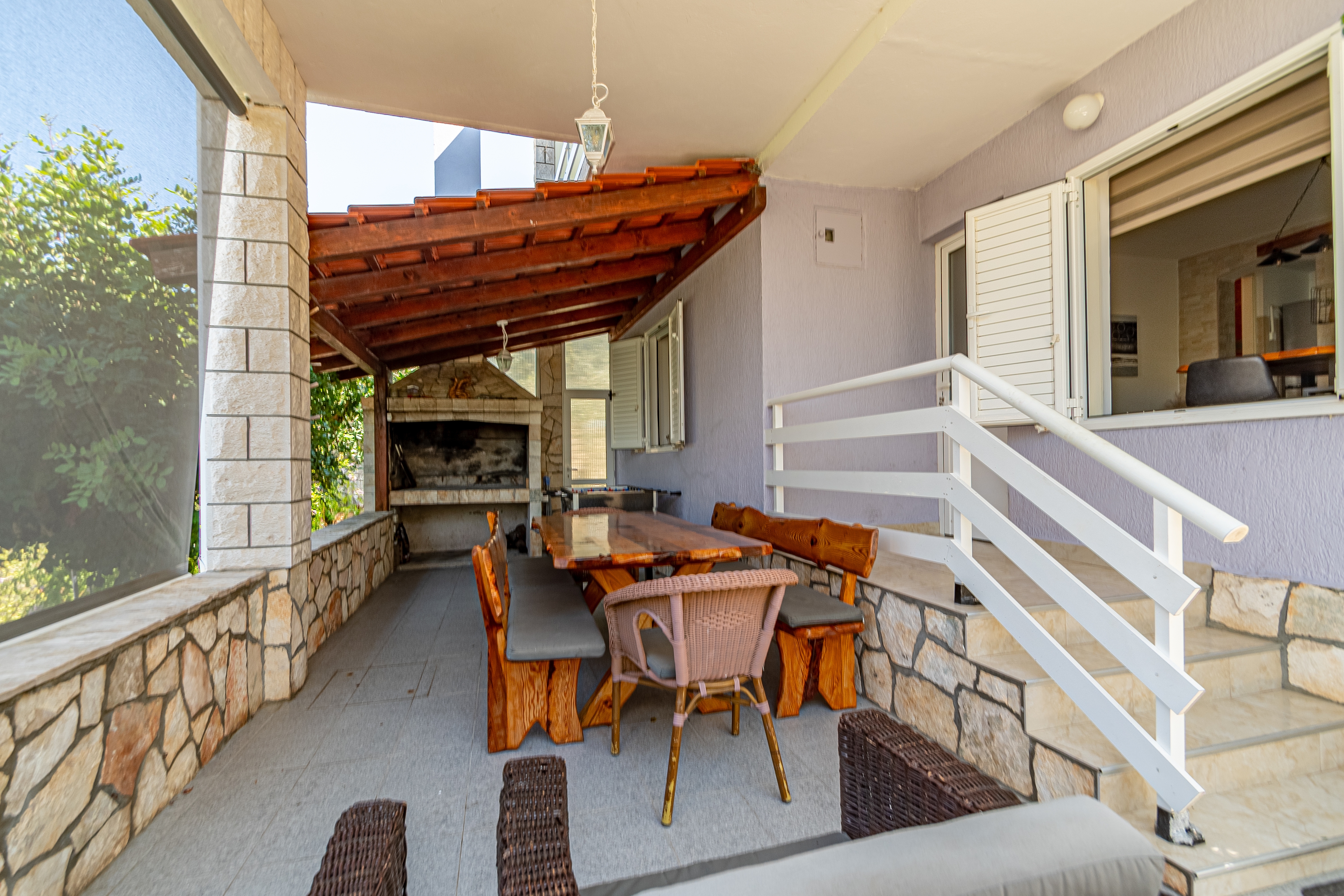 Comfortable and spacious house near beach Cove Stratinčica, Korčula  K