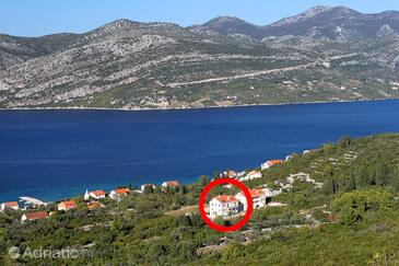 Property Kneža, Korčula, Property 9270 - Apartments with pebble beach.
