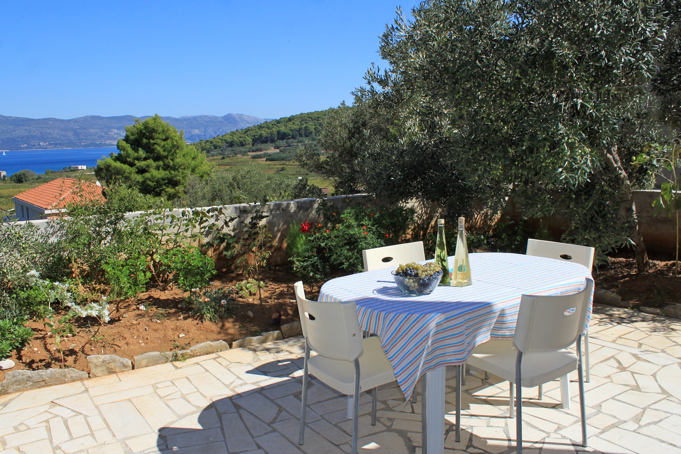 Ferienwohnung im Ort Lumbarda (Kor?ula), Kapazit&a Ferienwohnung  Insel Korcula