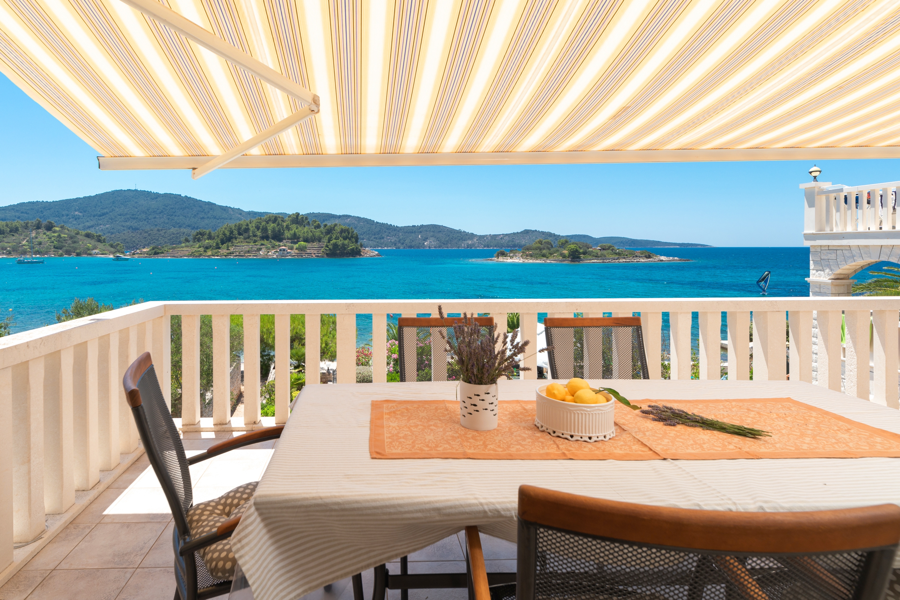Three bedroom apartment near beach Cove Gradina, Korčula (A-9273-a)