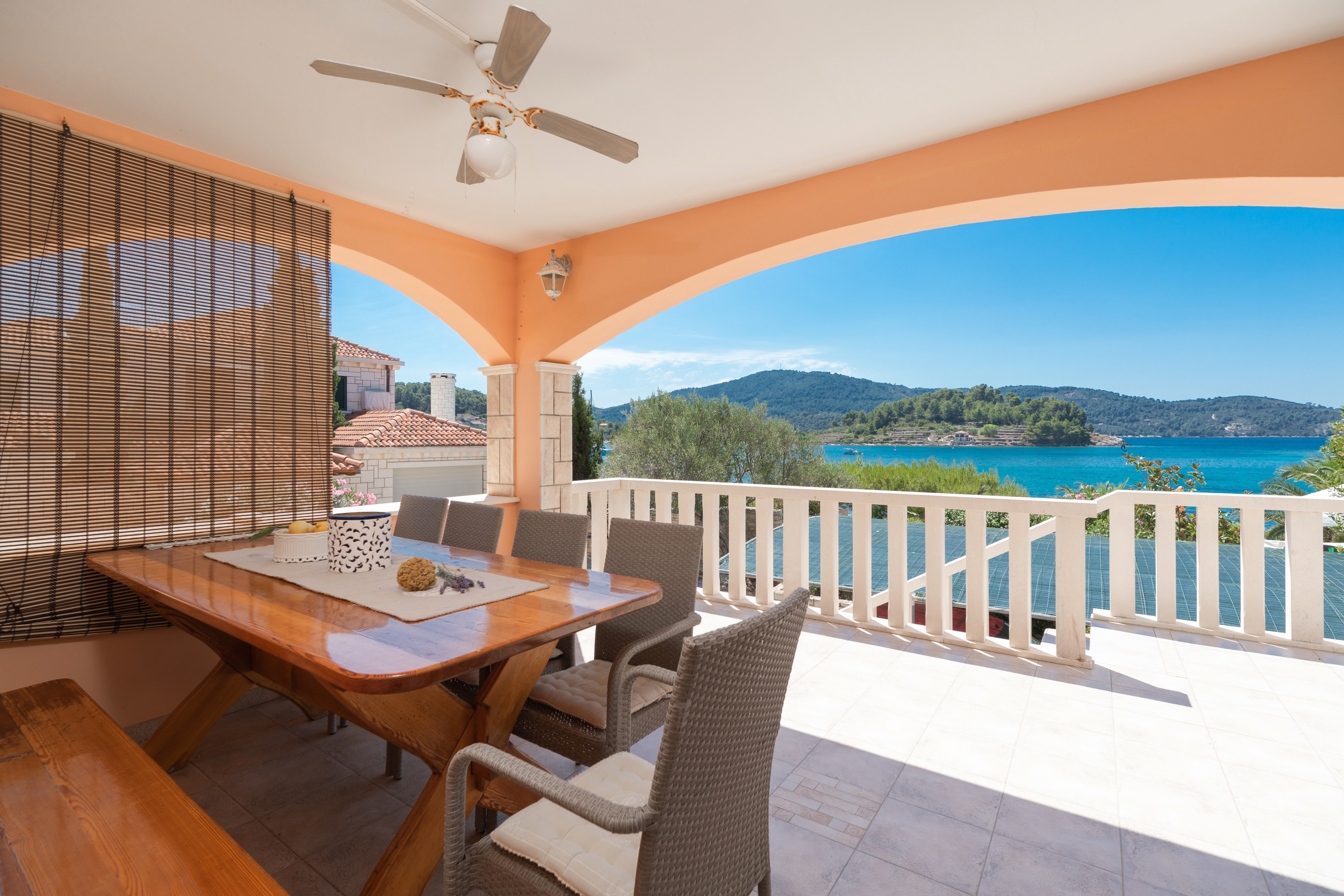 One bedroom apartment near beach Cove Gradina, Korčula (A-9273-b)