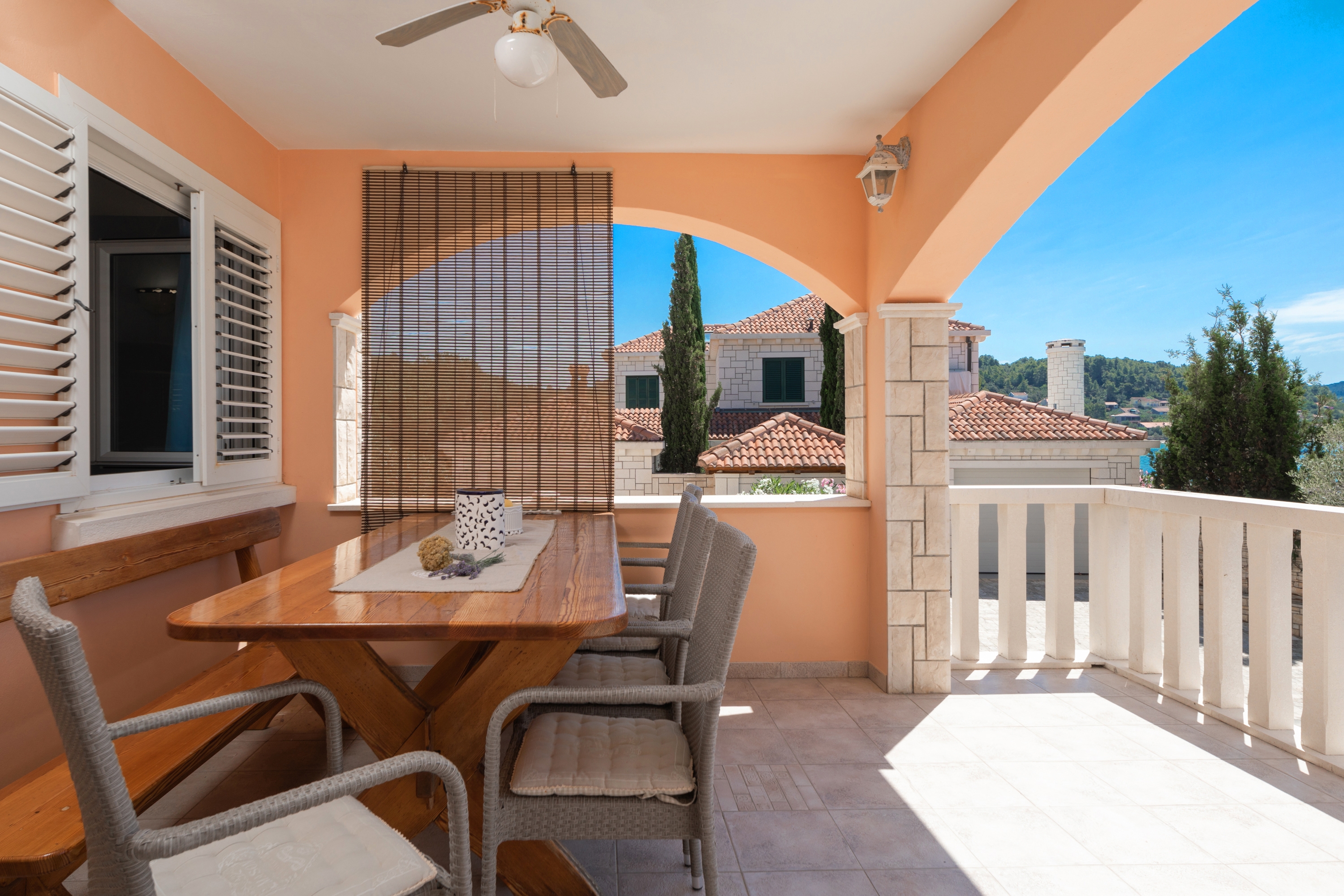 One bedroom apartment near beach Cove Gradina, Korčula  A-b