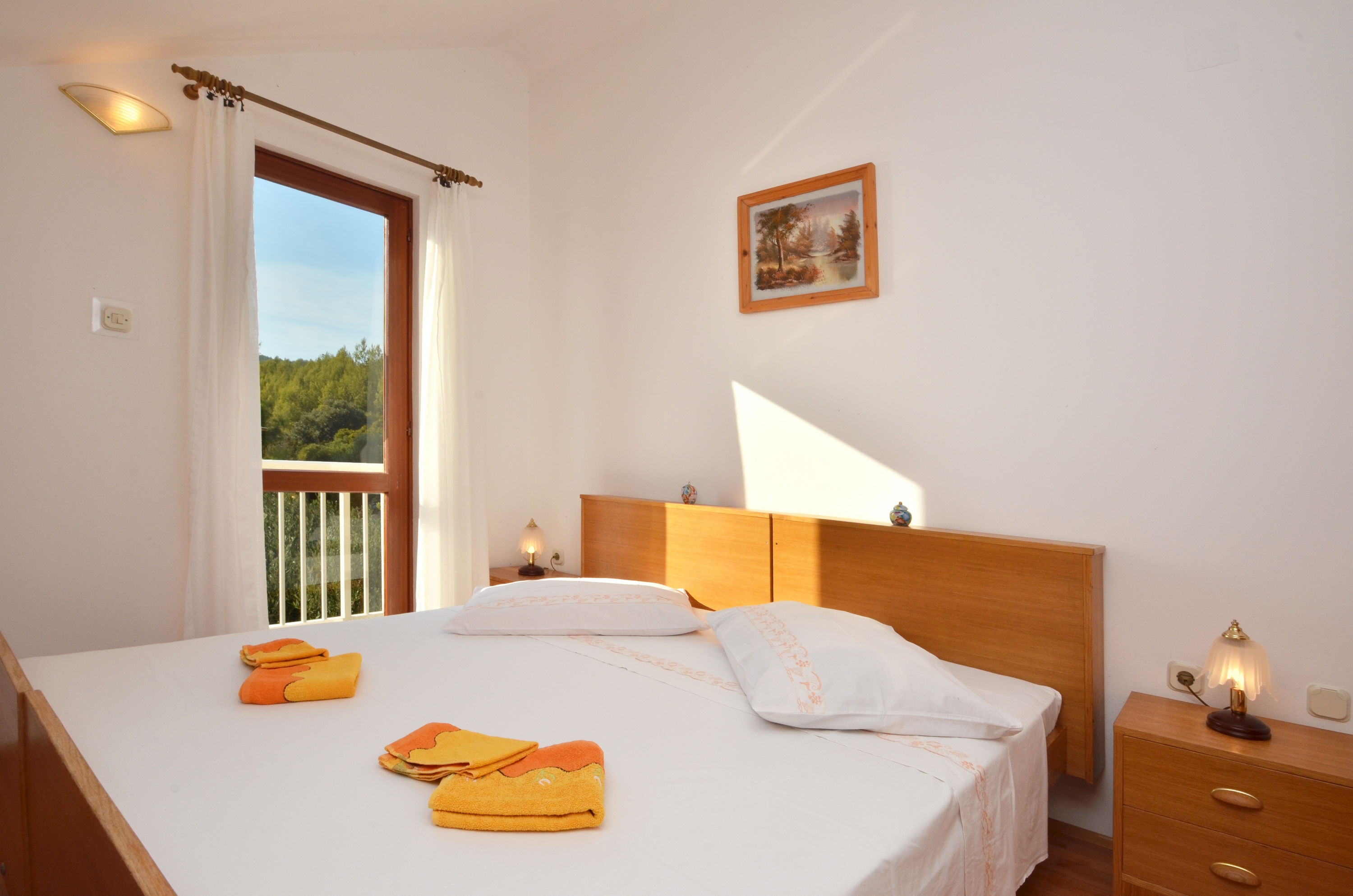 Two bedroom apartment near beach Prižba, Korčula  A-a