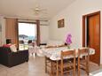 Dining room Prižba, Dining room in the apartment, (pet friendly) and WiFi.