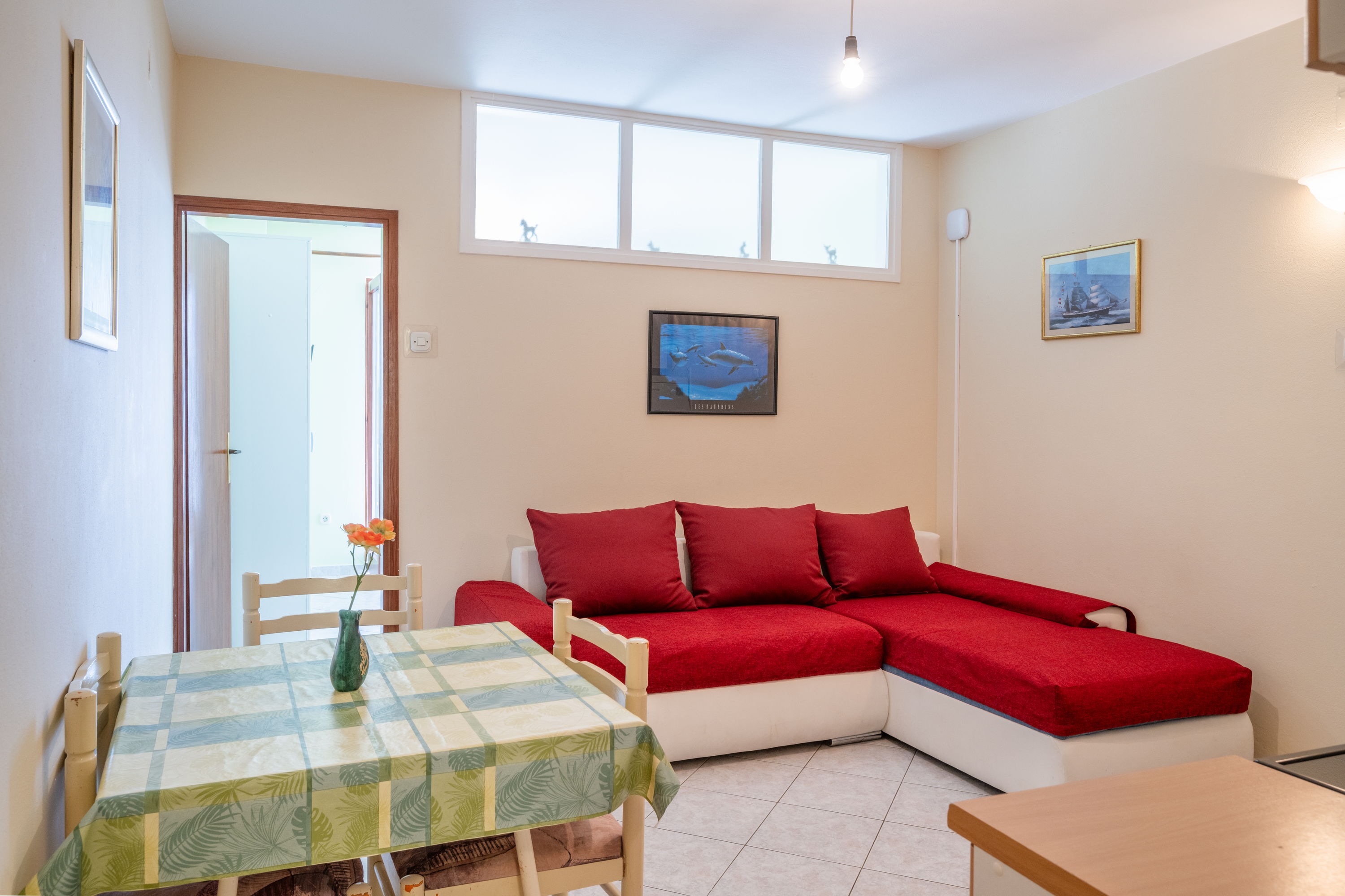 One bedroom apartment near beach Prižba, Korčula (A-9276-b)