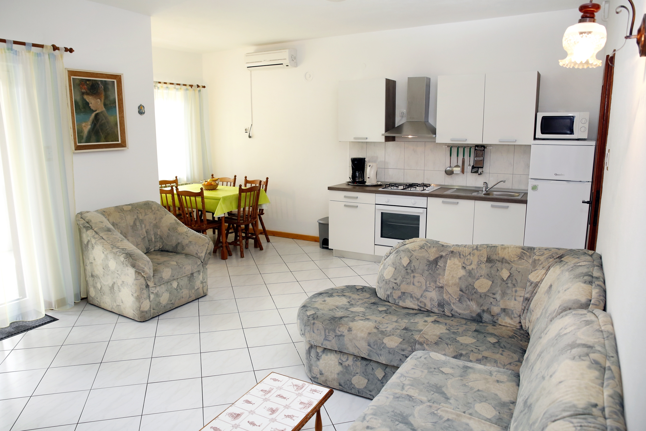 Dvosobni apartman s terasom Vodice  A-a
