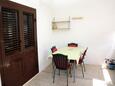 Vodice, Terraza 1 in the apartment, (pet friendly) y WiFi.