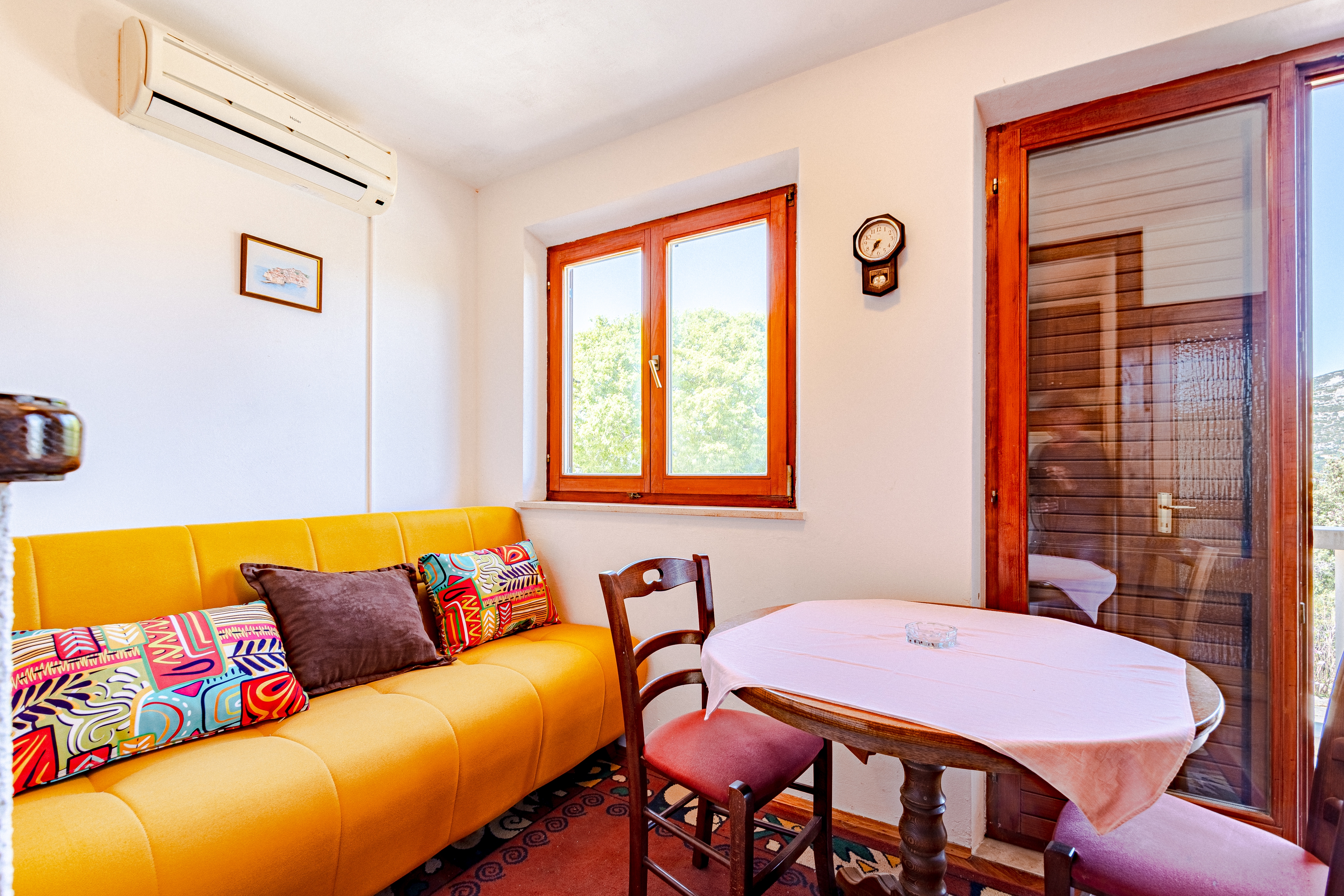 One bedroom apartment with balcony and sea view Tri Žala, Korčula  A-b