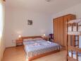 Ložnice Zaglav, Ložnice v ubytování typu apartment, domácí mazlíčci povoleni a WiFi.