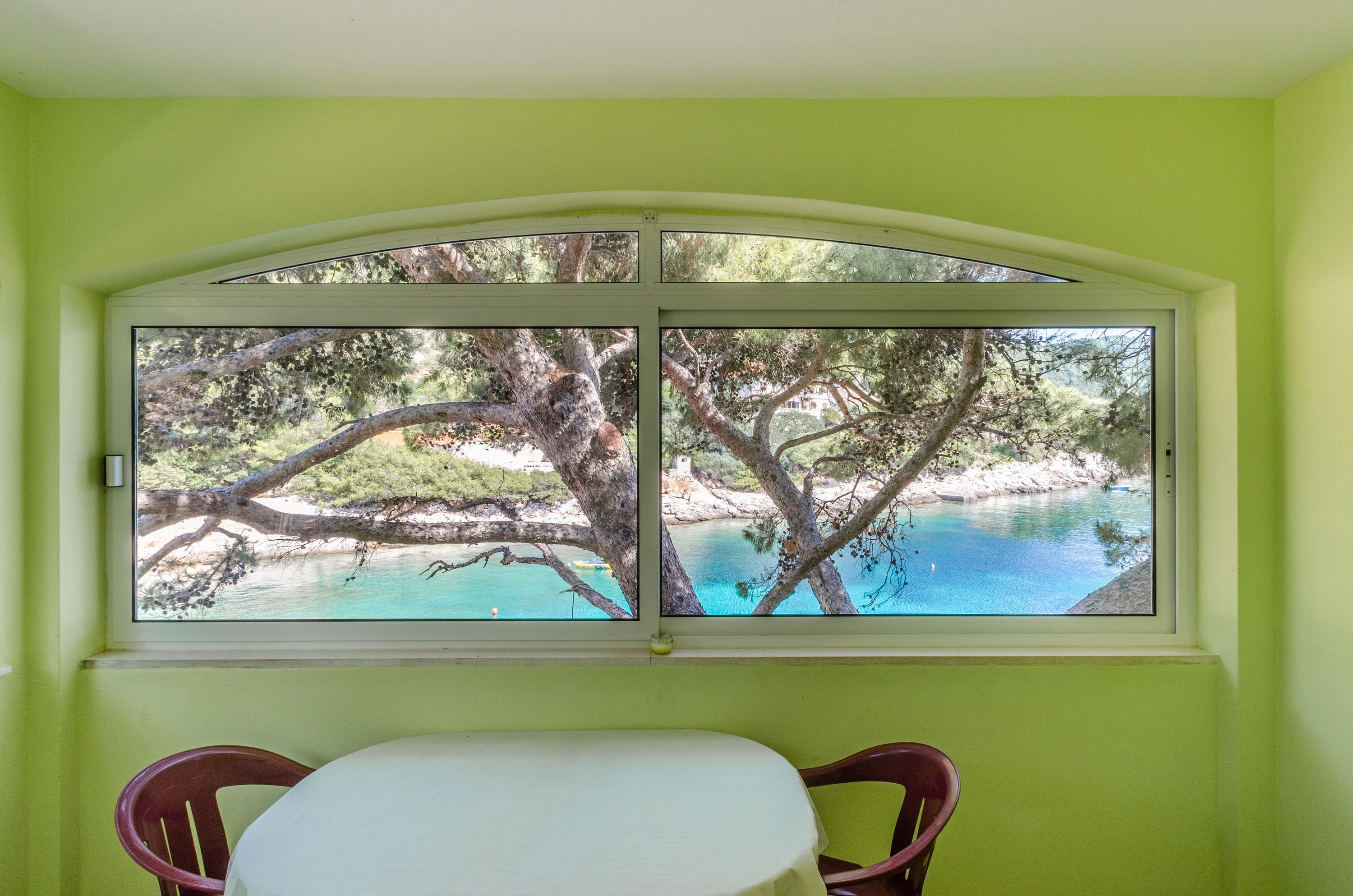 One bedroom apartment near beach Cove Zaglav, Korčula (A-9320-b)