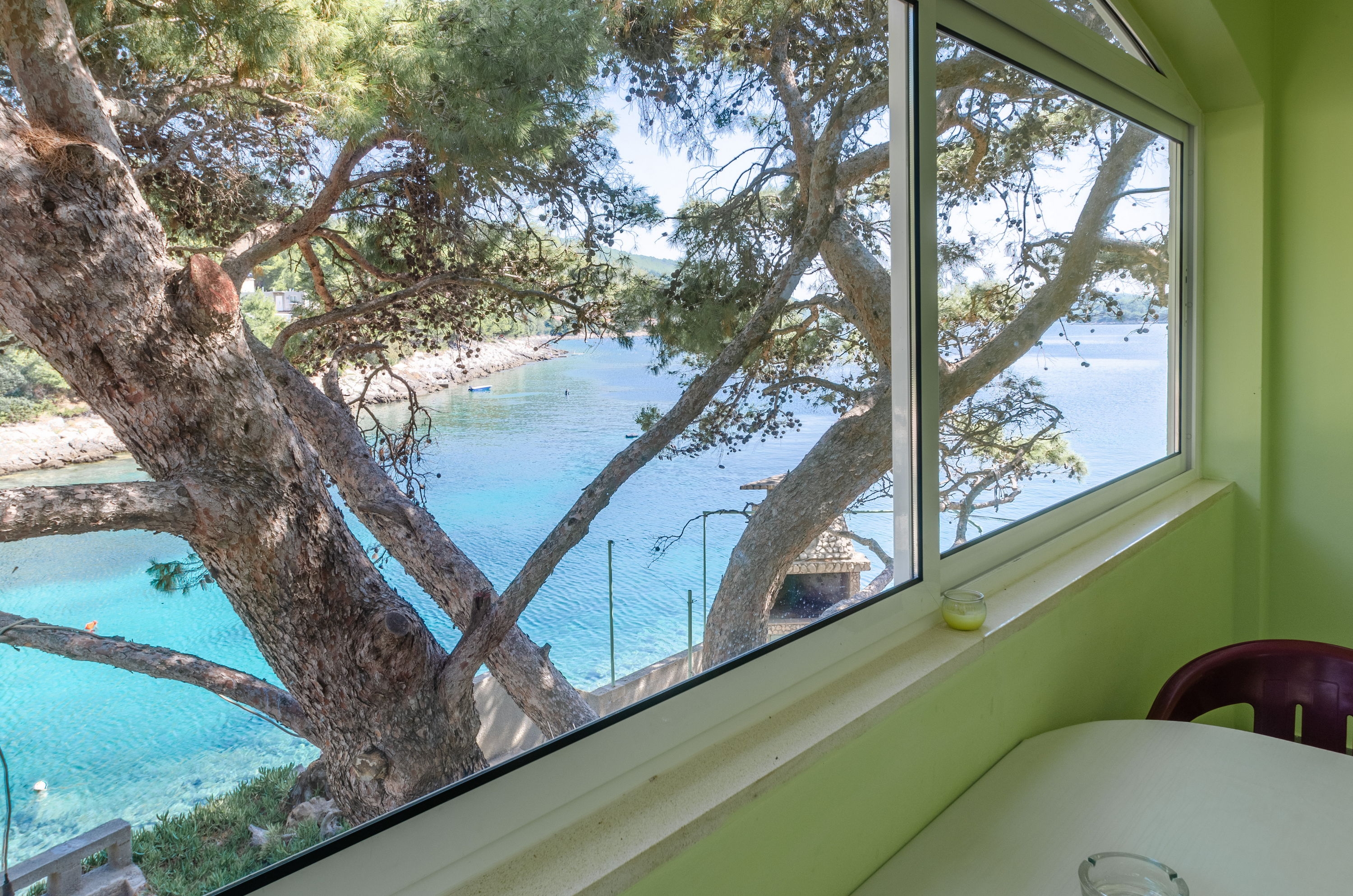 One bedroom apartment near beach Cove Zaglav, Korčula  A-b