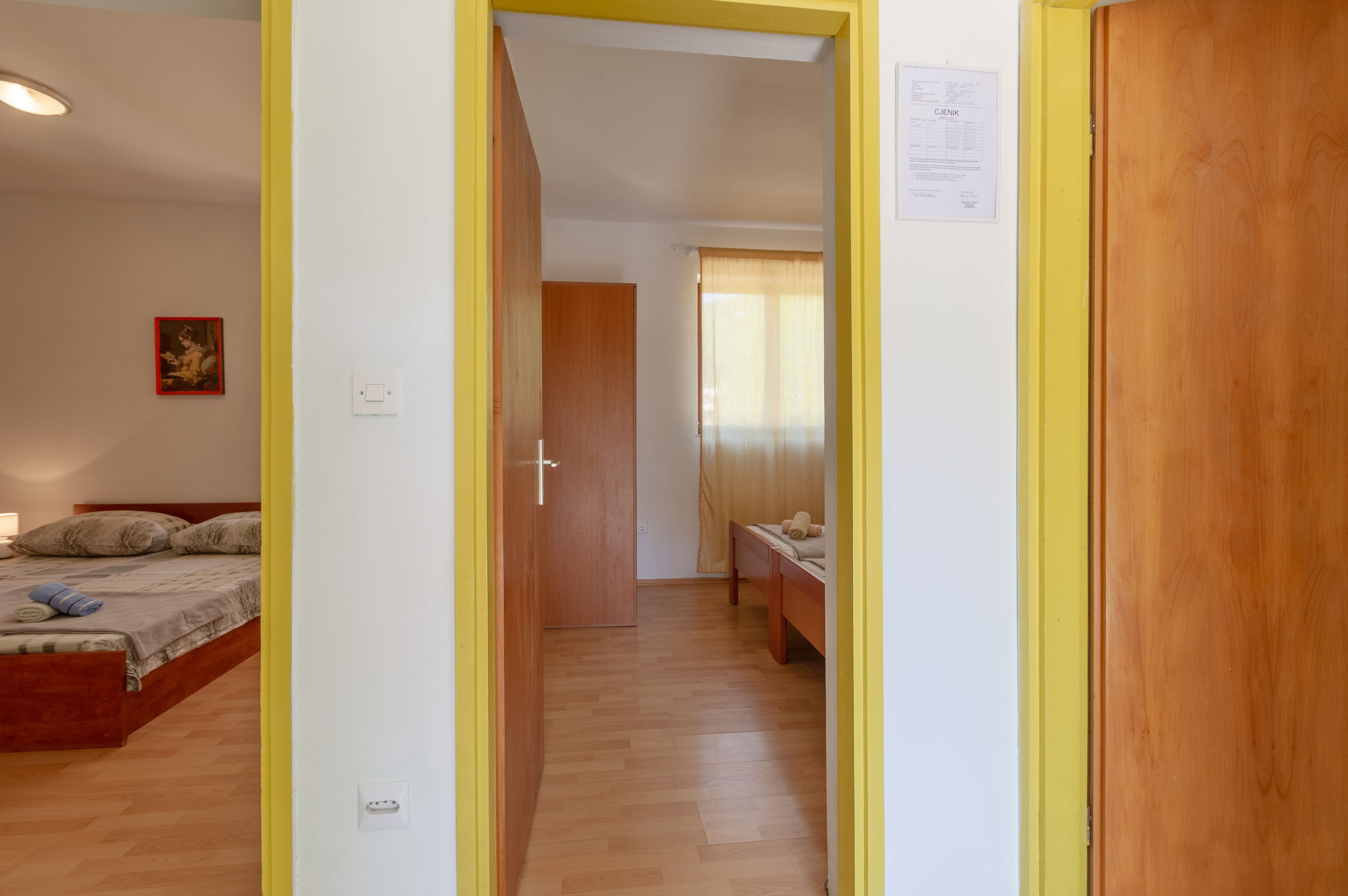 Two bedroom apartment near beach Cove Zaglav, Korčula  A-c