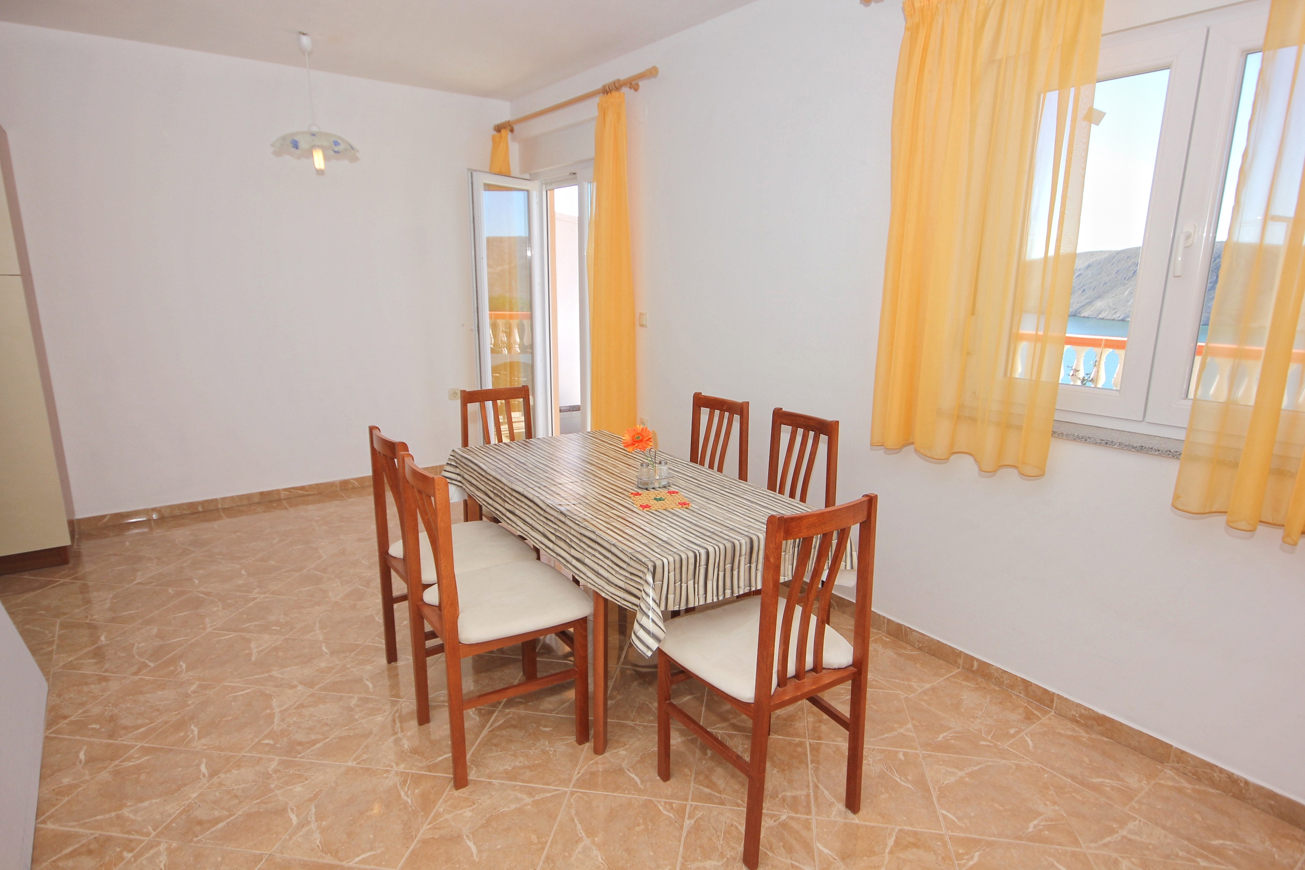Two bedroom apartment with terrace and sea view Vlašići, Pag (A-9324-a) Two bedroom apartment with terrace and sea view Vlašići, Pag (A-9324-a)