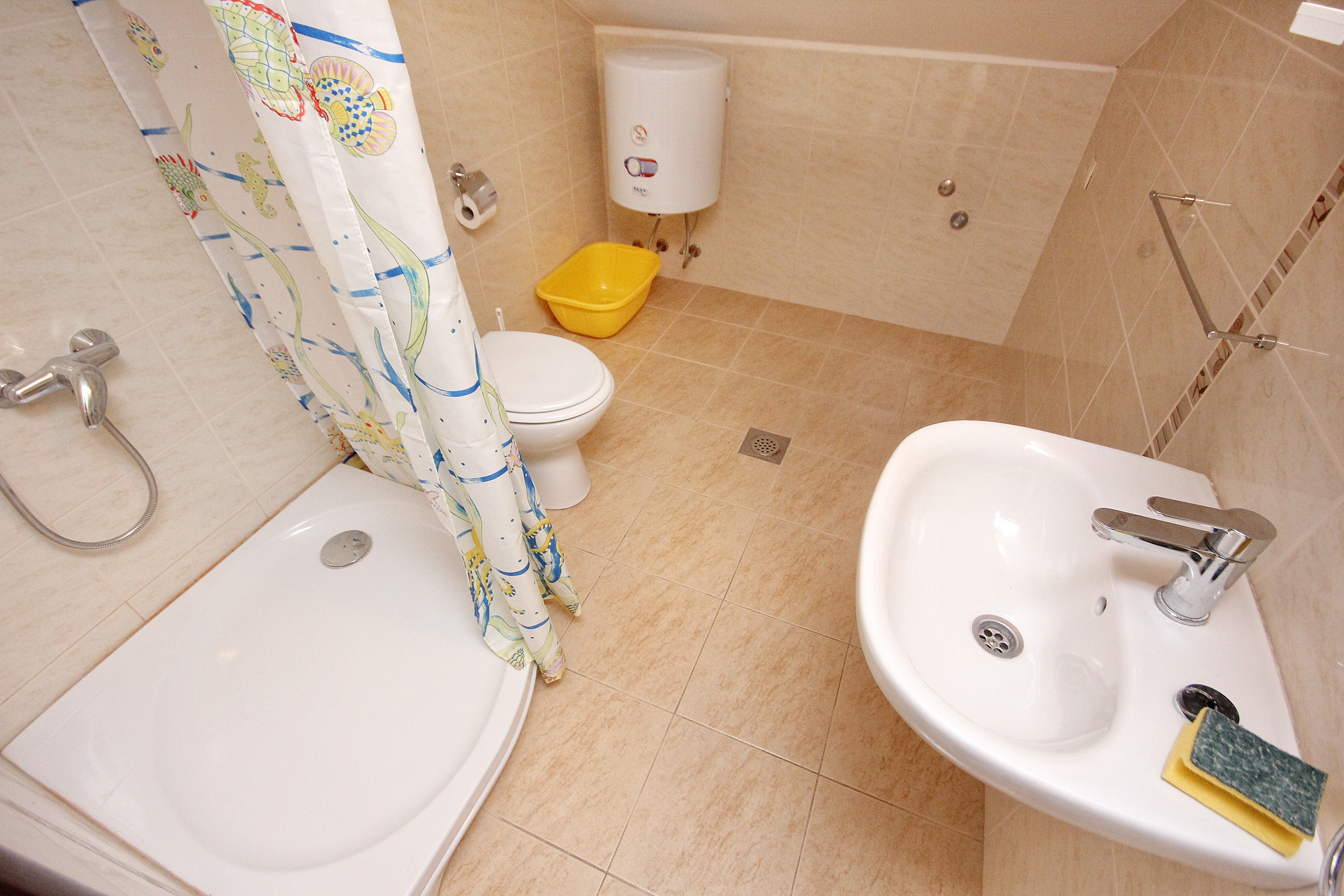 Three bedroom apartment with terrace and sea view Vlašići, Pag  A-c