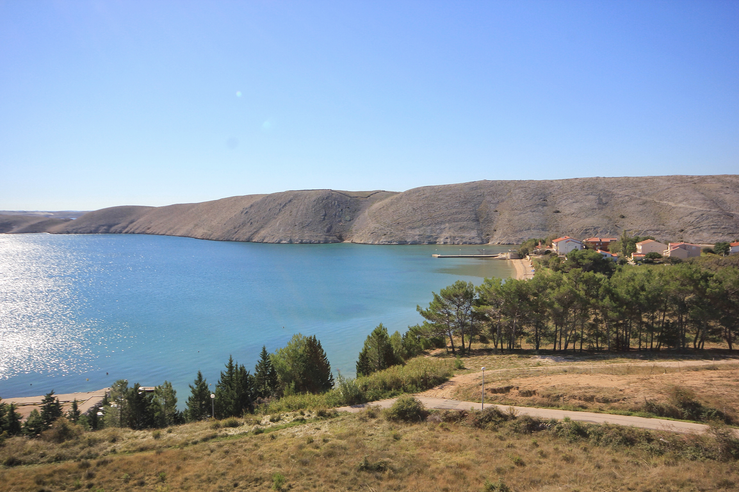 Three bedroom apartment with terrace and sea view Vlašići, Pag  A-c