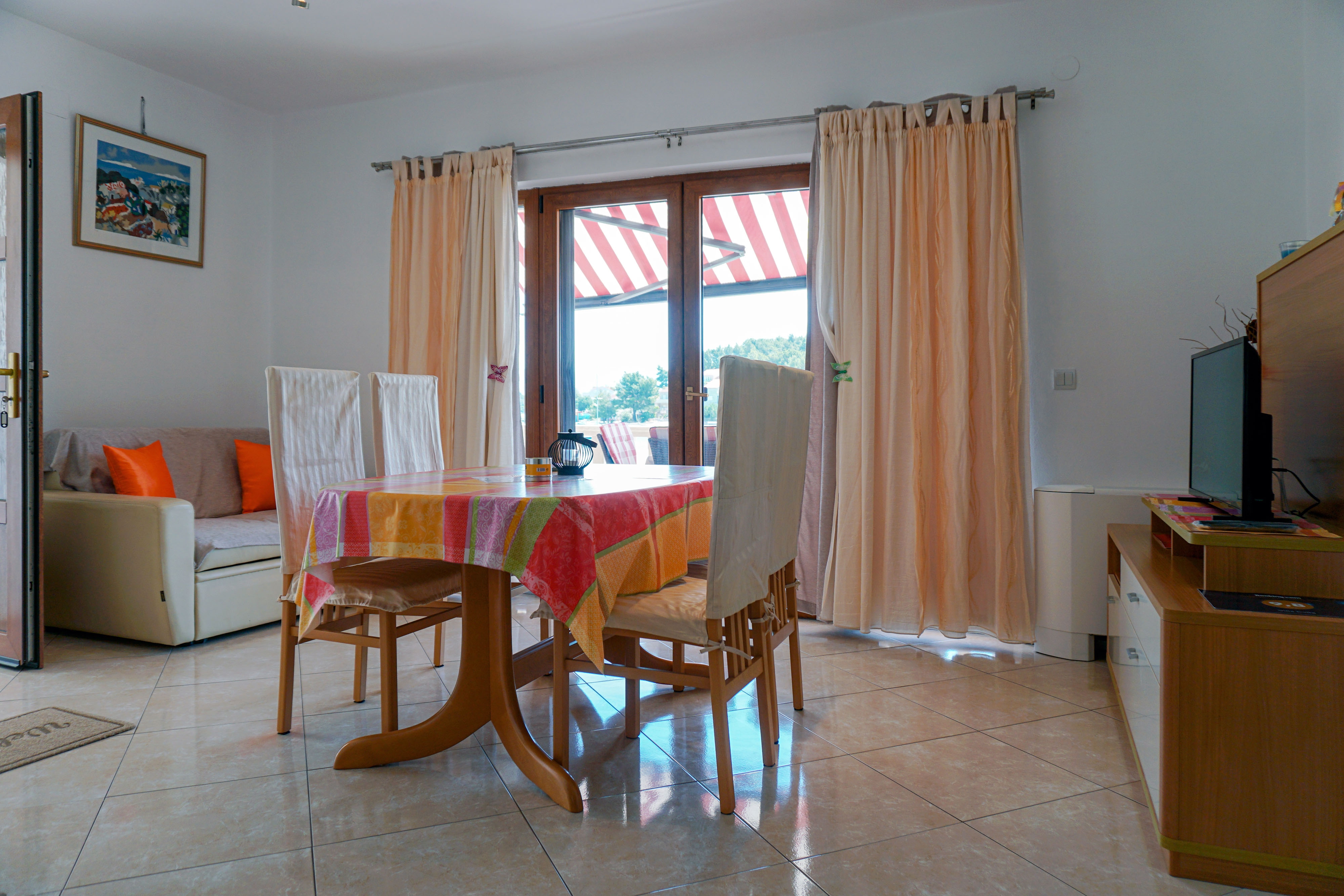 Two bedroom apartment near beach Lumbarda, Korčula (A-9325-a)