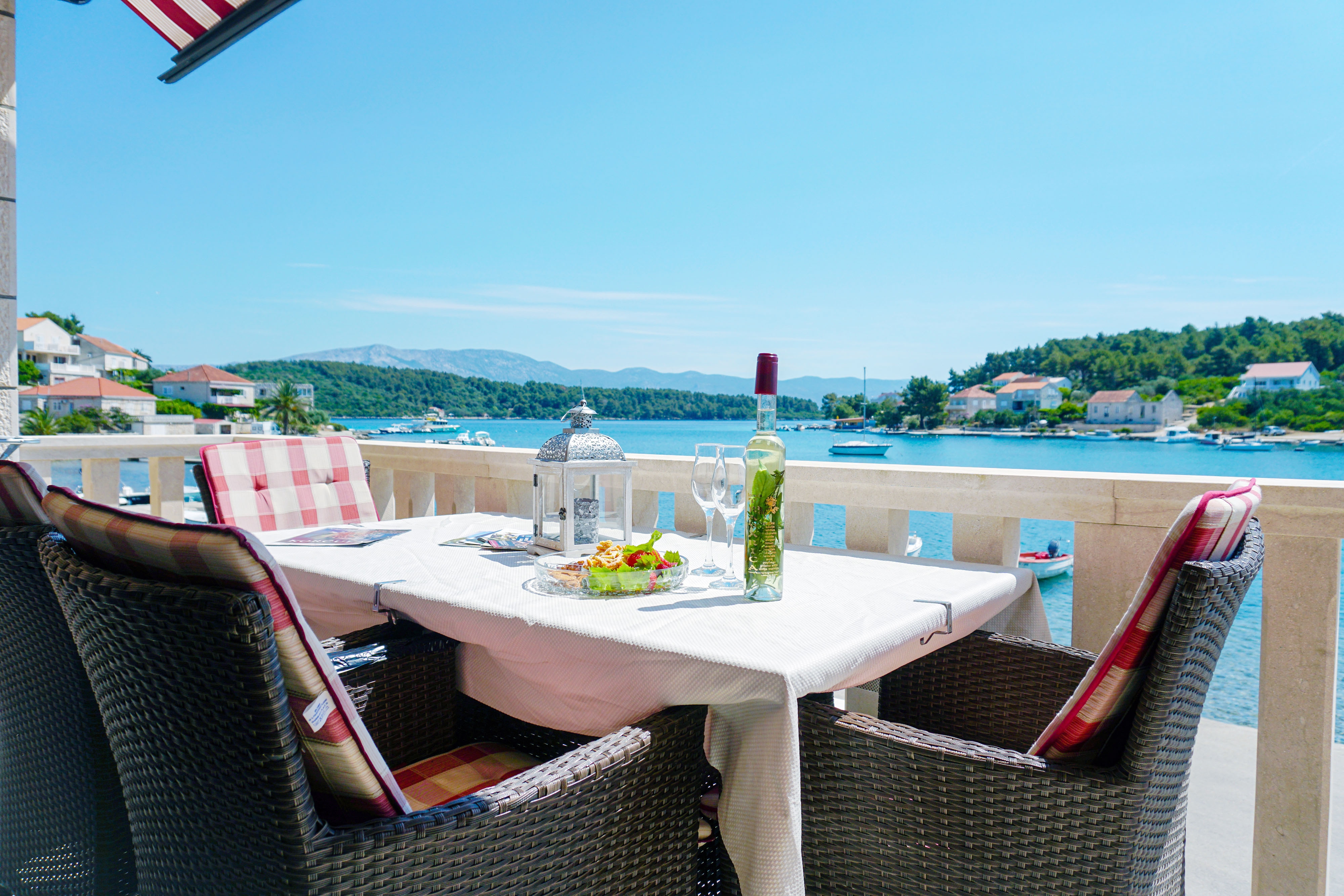 Two bedroom apartment near beach Lumbarda, Korčula  A-a