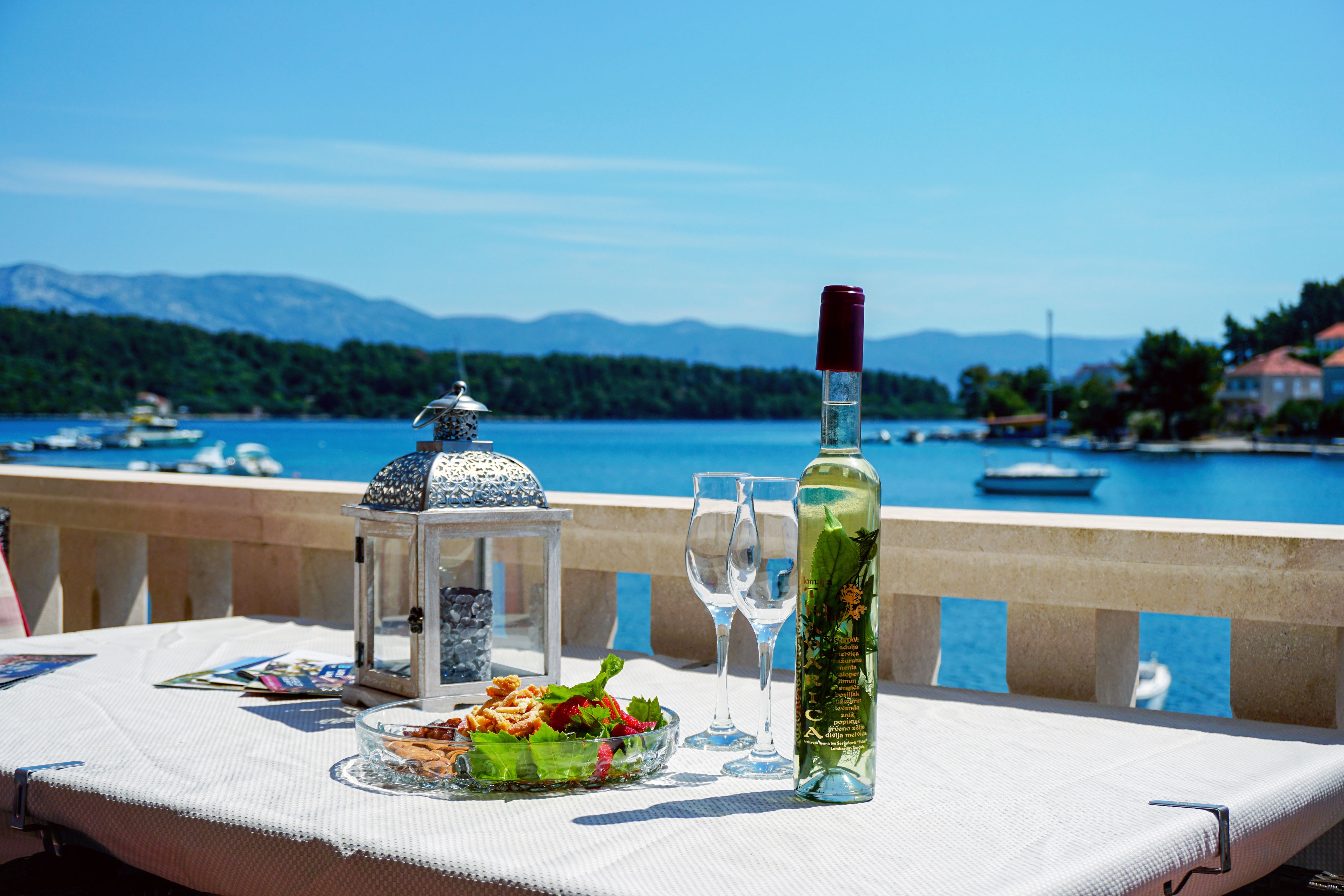 Two bedroom apartment near beach Lumbarda, Korčula (A-9325-a)