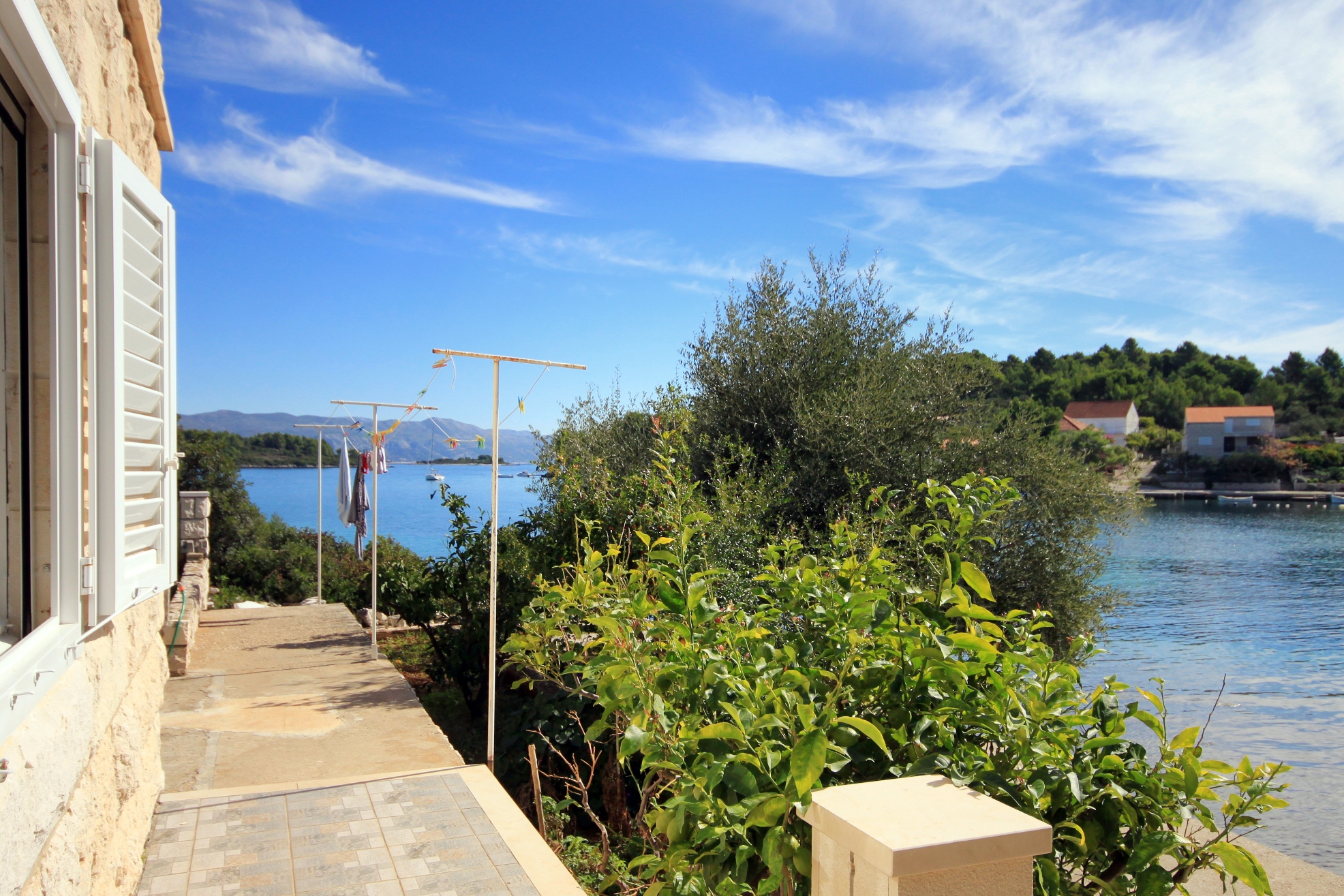 Two bedroom apartment near beach Lumbarda, Korčula  A-a