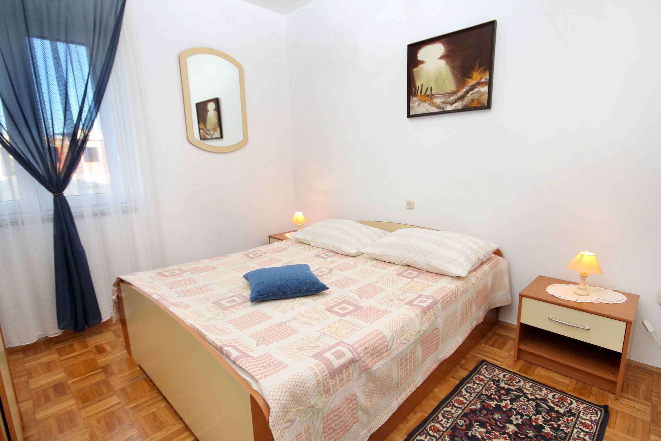 One bedroom apartment with terrace and sea view Novalja, Pag  A-a