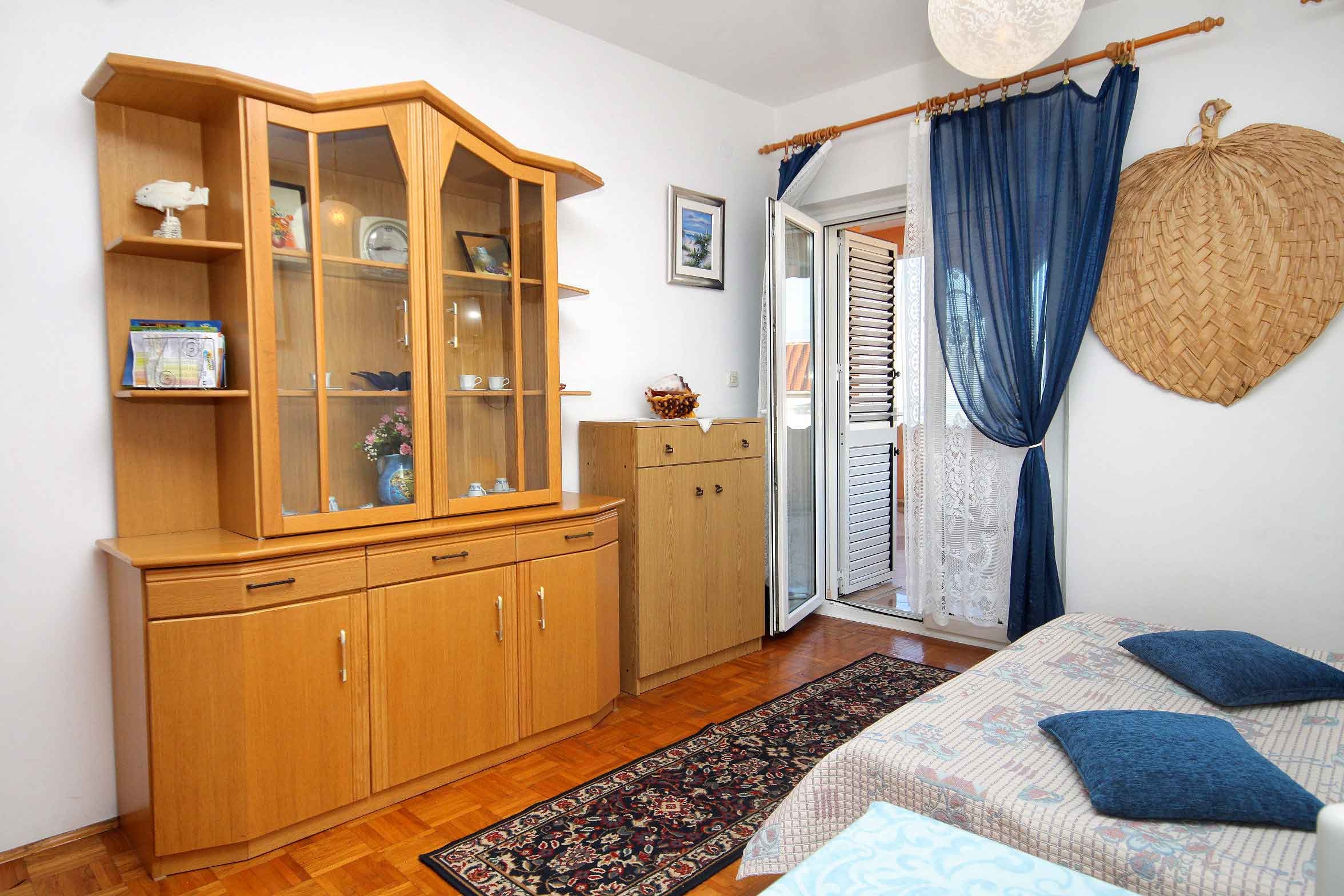 One bedroom apartment with terrace and sea view Novalja, Pag  A-a