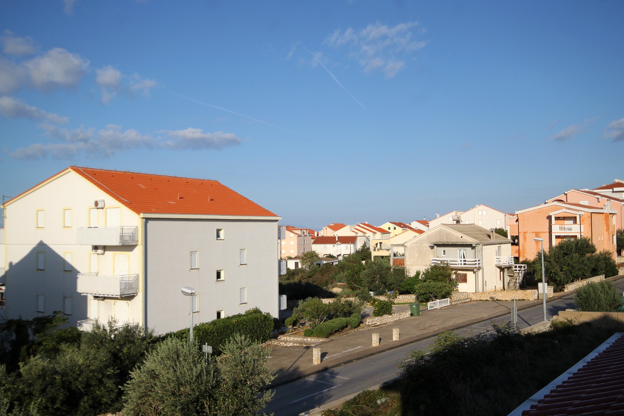 One bedroom apartment with terrace and sea view Novalja, Pag  A-b