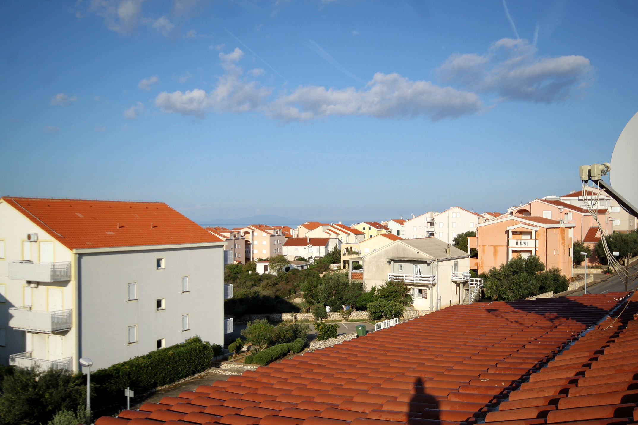 One bedroom apartment with terrace and sea view Novalja, Pag  A-c