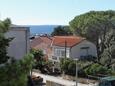 Balkon 1 - pohled Novalja, Balkon 1 - pohled v ubytování typu apartment, WiFi.