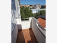 Balkon 2 Novalja, Balkon 2 v ubytování typu apartment, s výhledem na moře a WiFi.