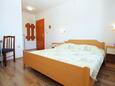Ložnice Novalja, Ložnice v ubytování typu studio-apartment, WiFi.