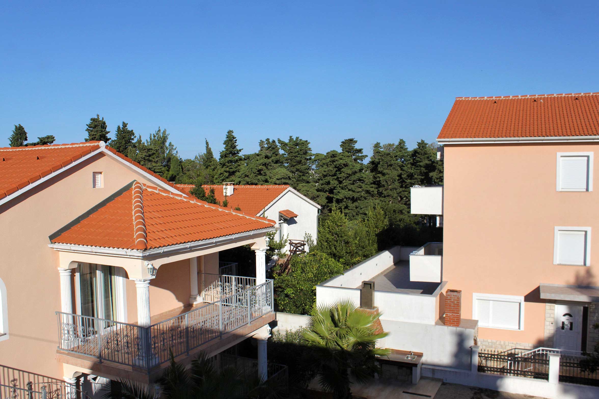 Three bedroom apartment with balcony Novalja, Pag  A-b