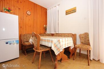 Pag, Dining room in the apartment, (pet friendly) and WiFi.