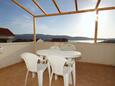 Zubovići, Terrasse in folgender Unterkunftsart apartment, mit Meerblick und WiFi.