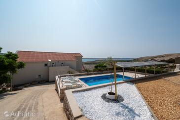 Property Zubovići, Pag, Property 9365 - Apartments with pebble beach.