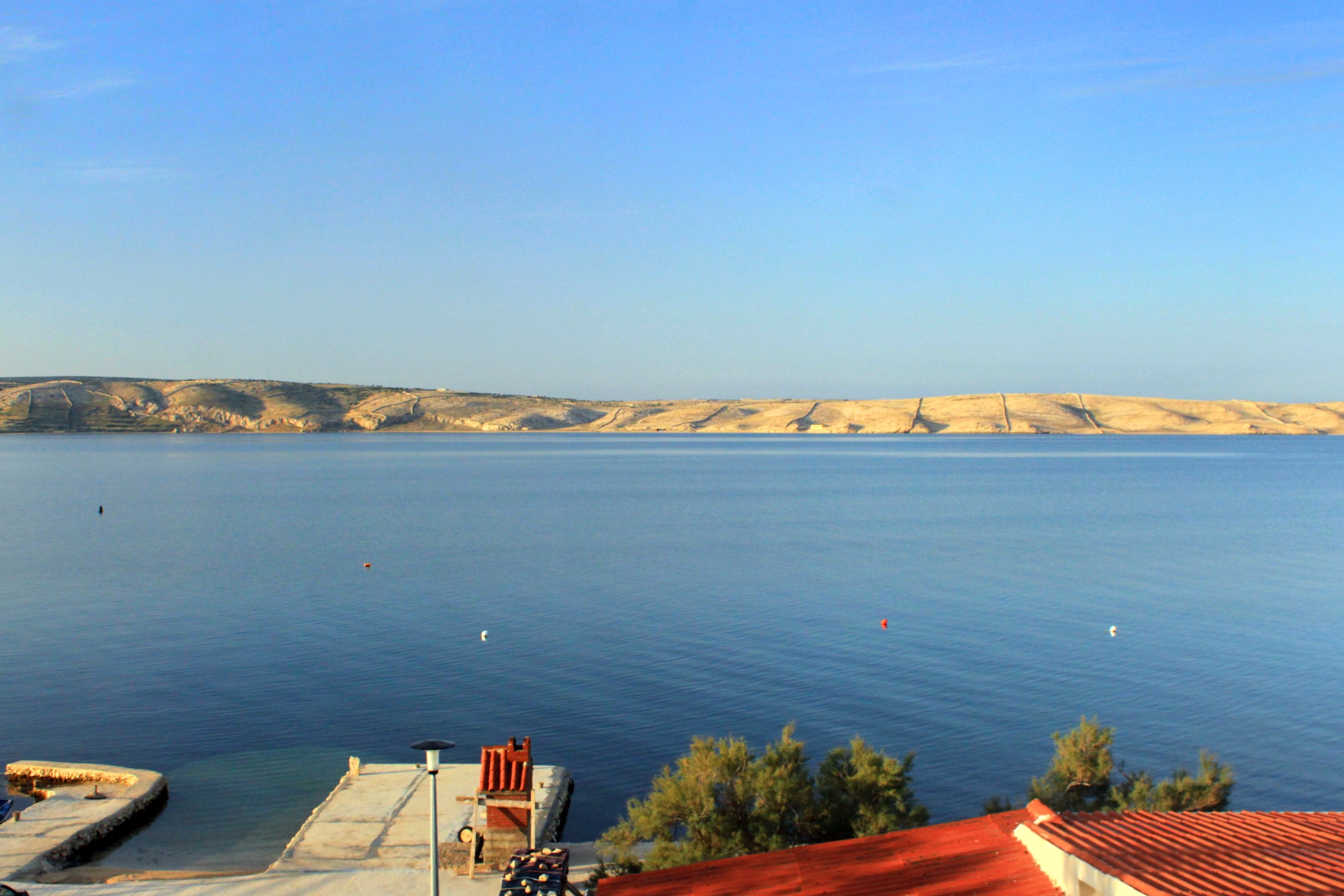 Two bedroom apartment near beach Kustići, Pag (A-9381-e)