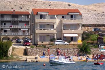 Property Vidalići, Pag, Property 9392 - Apartments near sea with pebble beach.