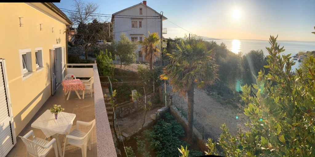 Three bedroom apartment with terrace and sea view Lun, Pag  A-a