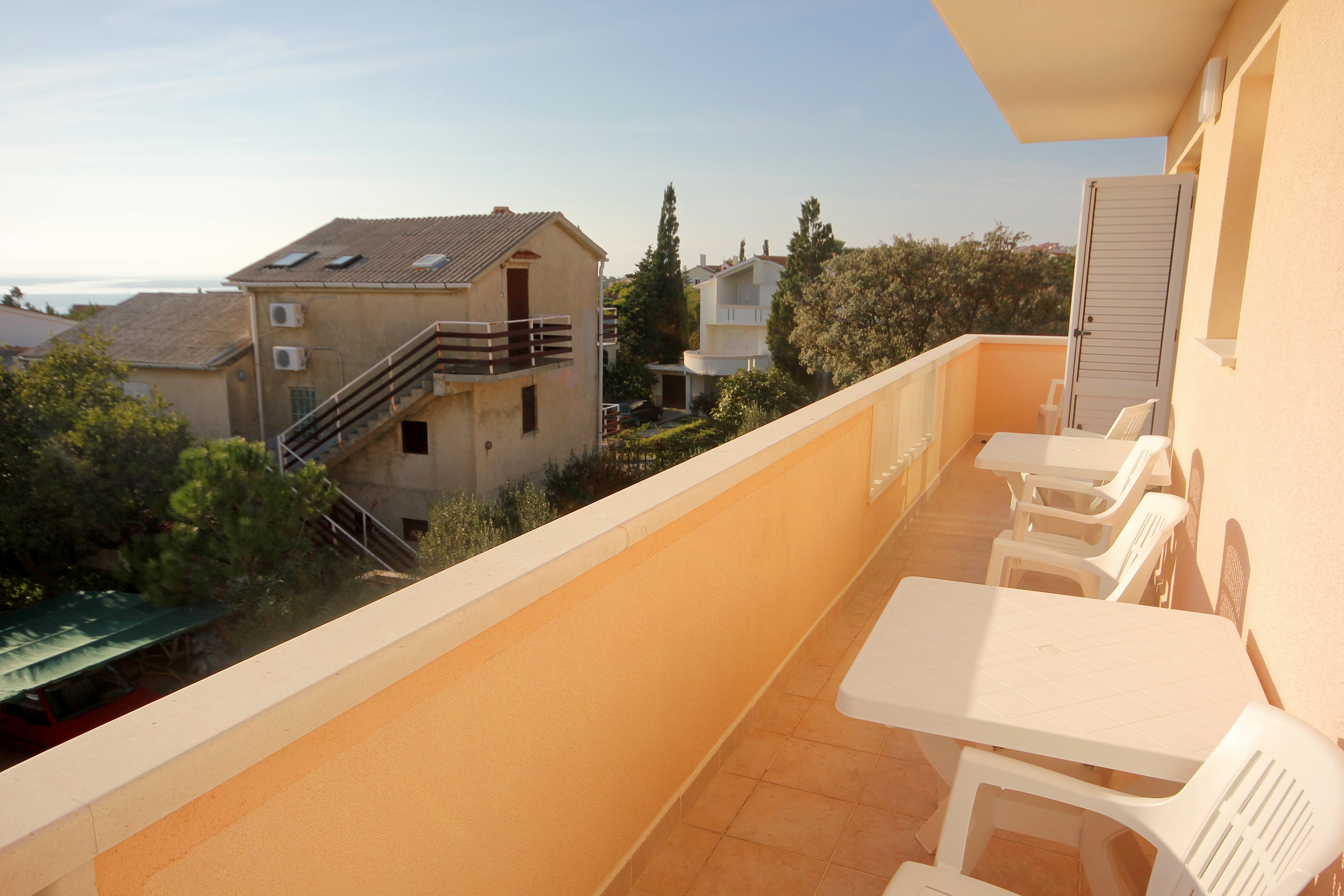 Two bedroom apartment with terrace Novalja, Pag  A-b