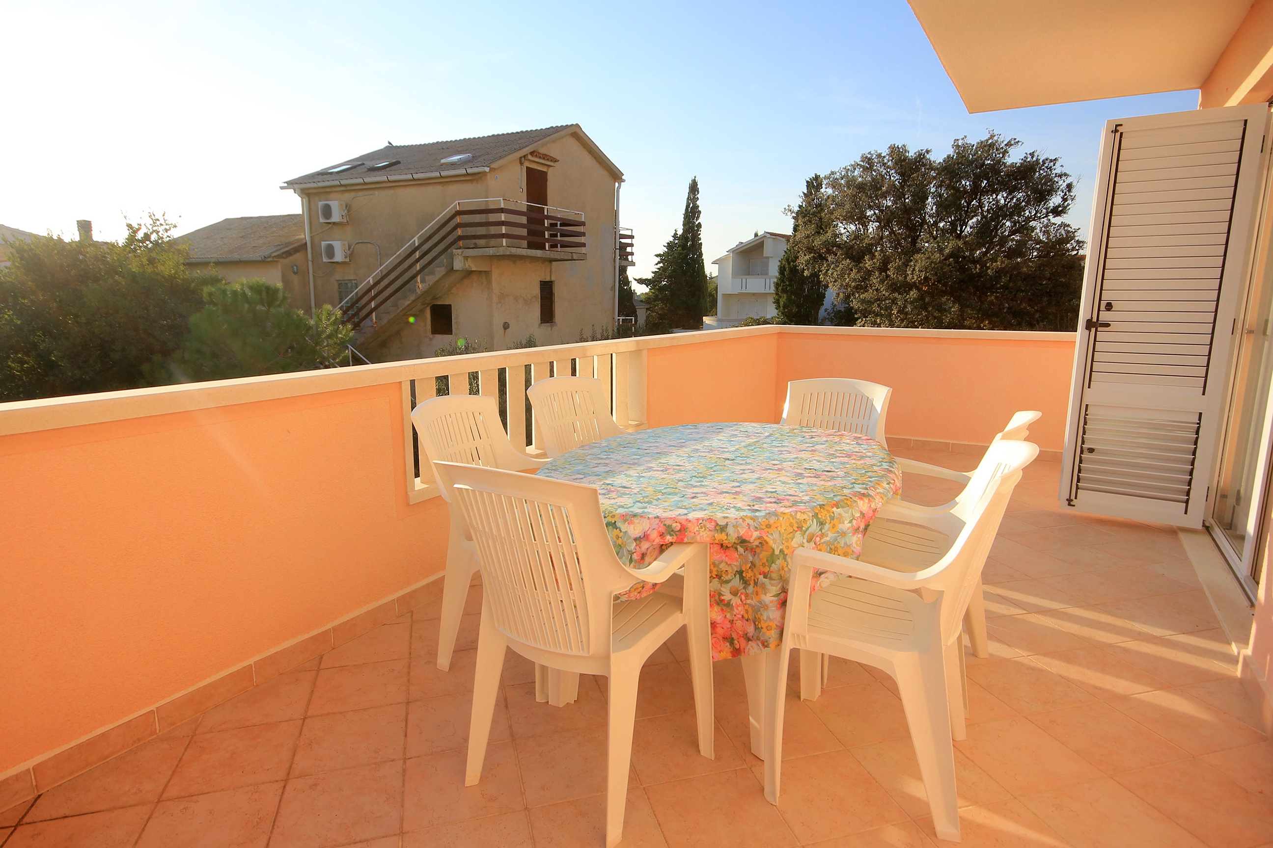 Two bedroom apartment with terrace Novalja, Pag  A-d