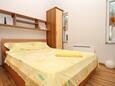 Ložnice 1 Stara Novalja, Ložnice 1 v ubytování typu apartment, s klimatizací, domácí mazlíčci povoleni a WiFi.